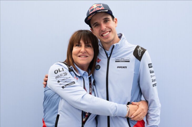 Alex Marquez and NADIA PADOVANI GRESINI