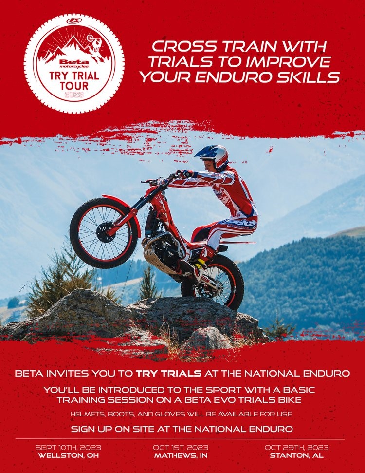 Beta Motorcycles Try Trials Tour