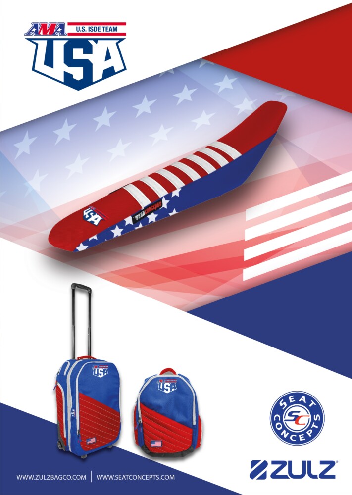 Seat Concepts Partners With Zulz in Support of ISDE Team USA Racing Efforts
