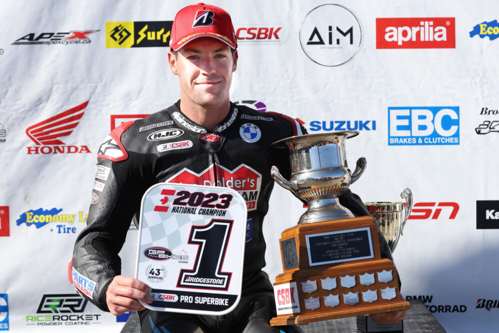 2023 Canadian Superbike Champion Ben Young