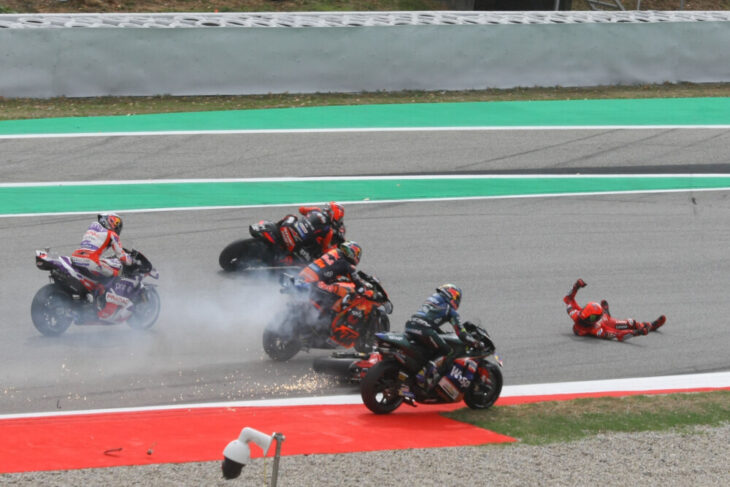 2023 Catalunya MotoGP News and Results crash
