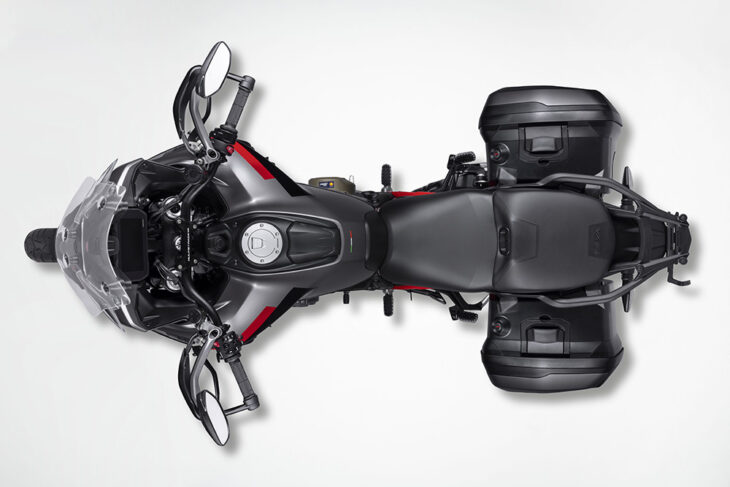 2024 Ducati Multistrada V4 S Grand Tour Specs and Price front left quarter top