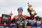 Matt Smith at 2023 NHRA Pro Stock Motorcycle Final