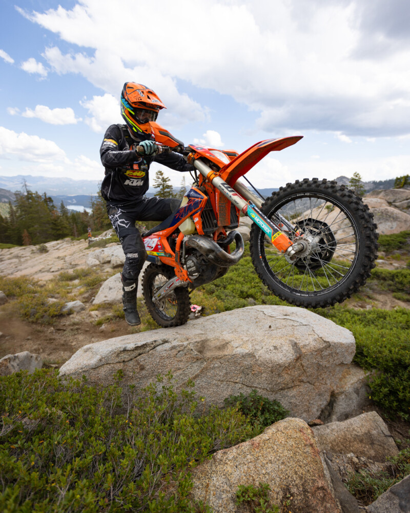 Will Riordan at 2023 Donner Hard Enduro