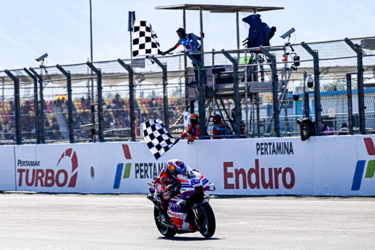 2023 Indonesian MotoGP News and Results Martin Sprint Race.