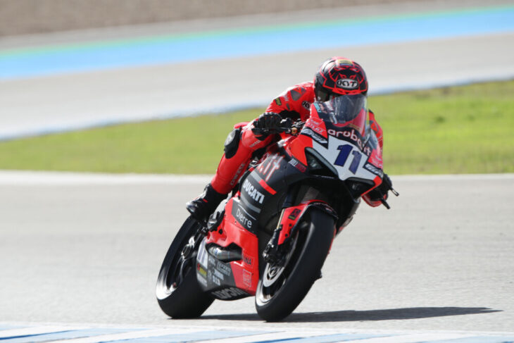 2023 Spanish WorldSBK Results Bulega race one