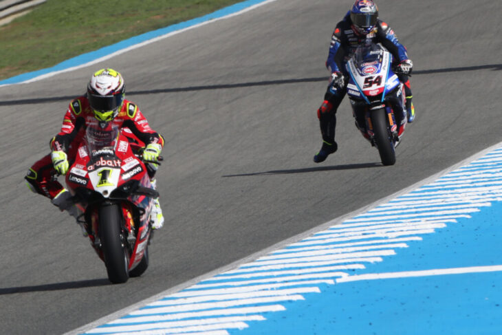 2023 Spanish WorldSBK Results Bautista race one