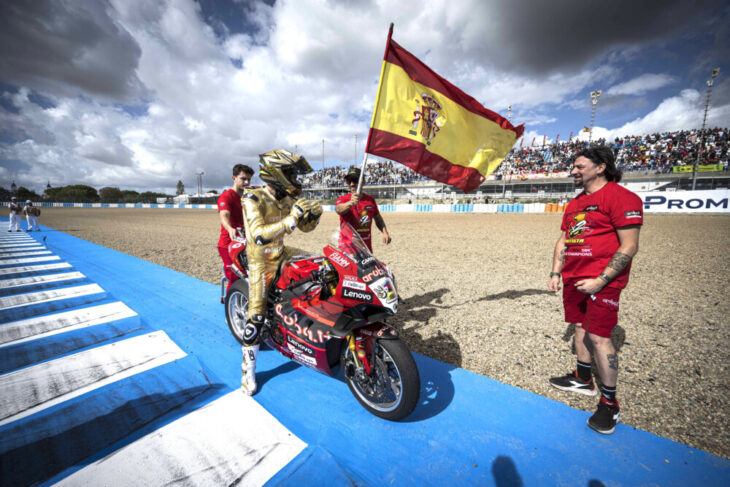 2023 Spanish WorldSBK Results Bautista title