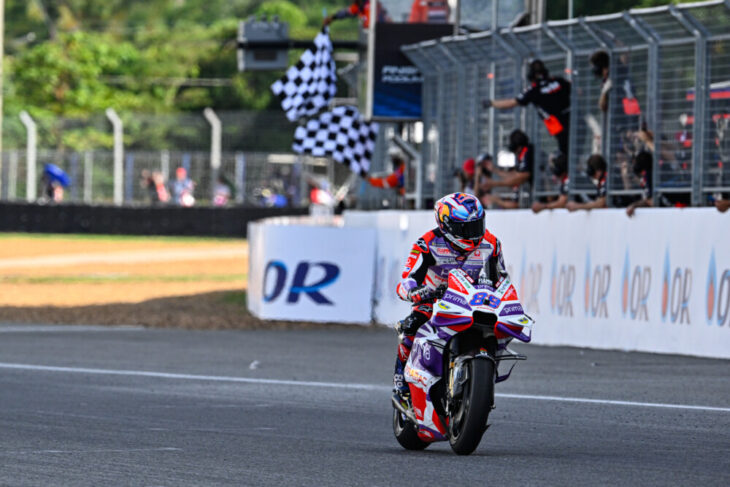 2023 Thailand MotoGP News and Results Martin Sprint Race