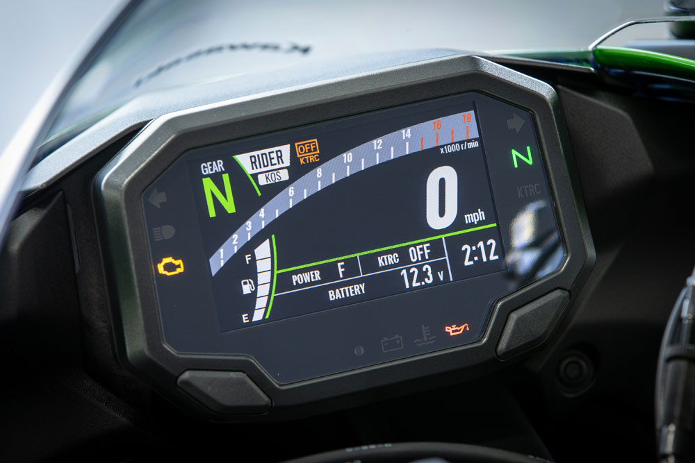 2024 Kawasaki Ninja ZX-6R dash 2024 Kawasaki Ninja ZX-6R dash