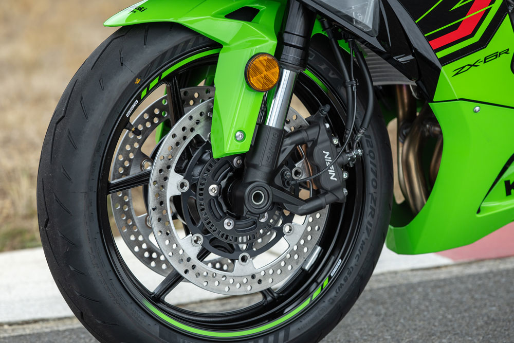 2024 Kawasaki Ninja ZX-6R front wheel 2024 Kawasaki Ninja ZX-6R front wheel