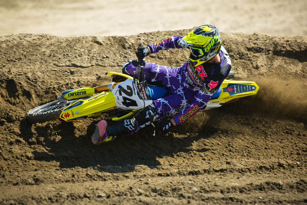 2024 Suzuki RM-Z450 action