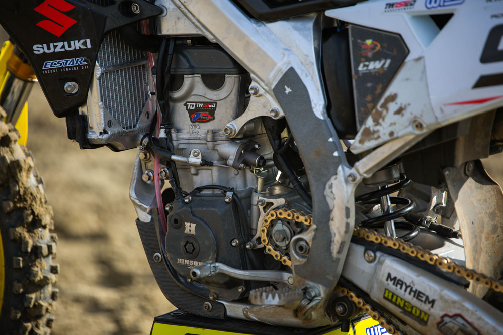 2024 Suzuki RM-Z450 engine