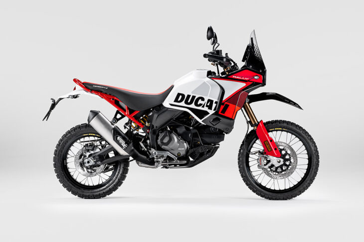 2024 Ducati DesertX Rally Specs and Price side shot
