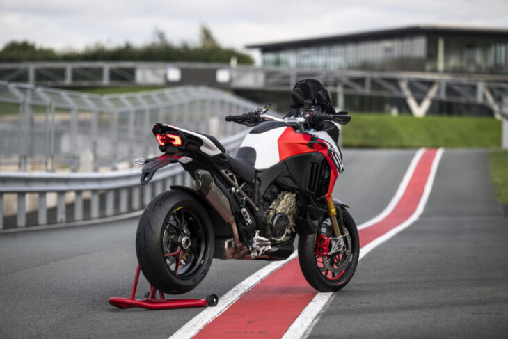 2024 Ducati Multistrada V4 RS Price and Specs track rear right