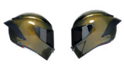 AGV LE Pista GP RR Oro Helmet side views