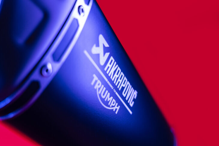 Akrapovic and Triumph Collaboration