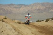 The Klein brothers, Carter and Mason, shared riding duties aboard their KTM 450 XC-F to win Best In The Desert’s Laughlin Desert Classic in the Nevada desert.