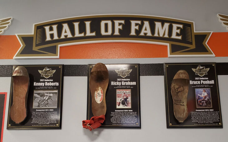 Hot Shoe Hall of Fame Museum wall