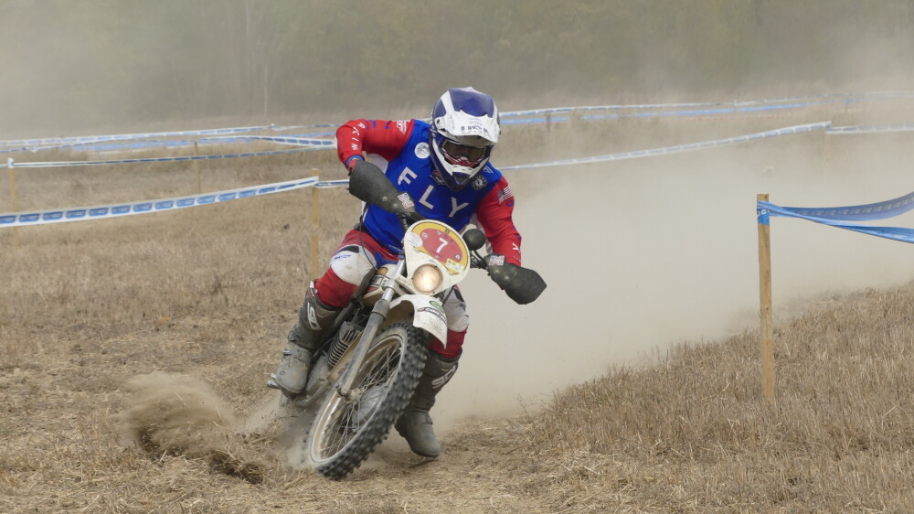 Mike Sheetz at 2023 FIM Vintage ISDE