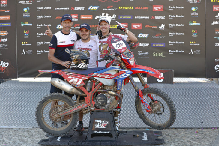 Steve Holcombe at 2023 EnduroGP of Portugal Photo: Future7Media