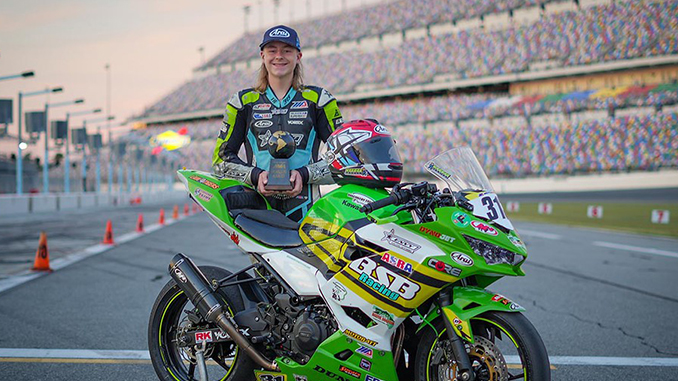 Trenton Keesee brings home prestigious Nicky Hayden AMA Horizon Award