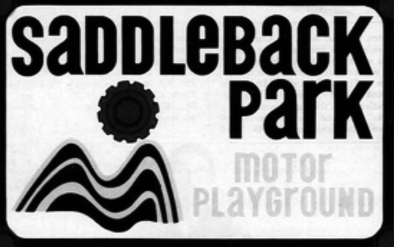 1970s Saddleback Park riding pass