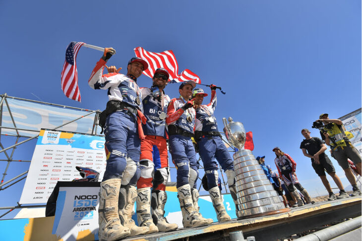 2023-ISDE-Results-day-6-US-World-Trophy-Team-Podium