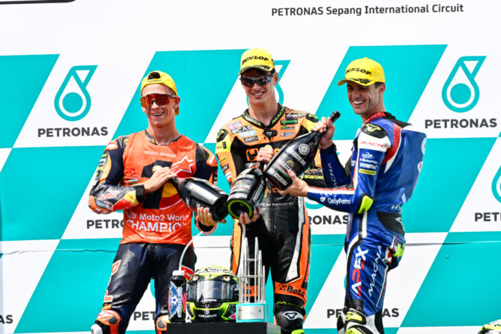 2023 Malaysia MotoGP News and Results Fermin Aldeguer podium