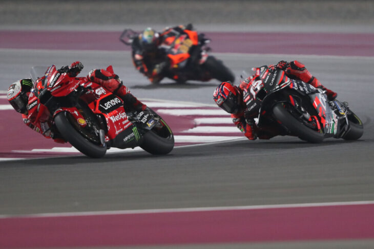 2023 Qatar MotoGP News and Results Bagnaia Sprint Race