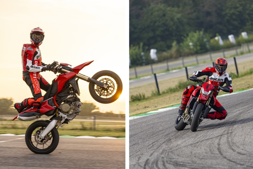 2024 Ducati Hypermotard 698 Mono action