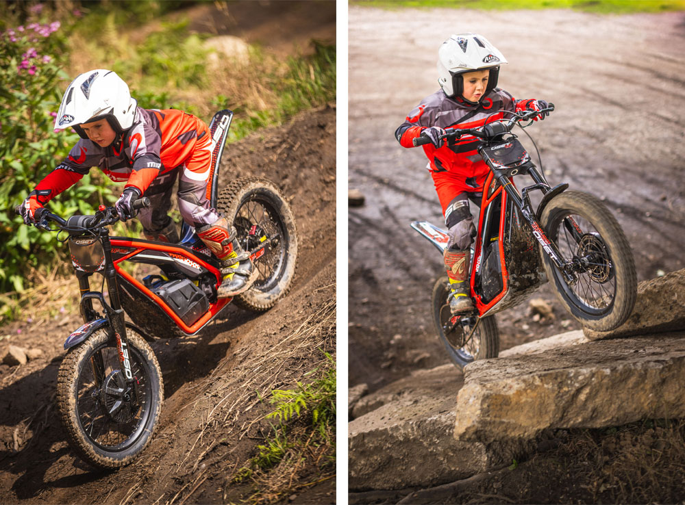 2024 Oset TXP-20 E-Bike trials action