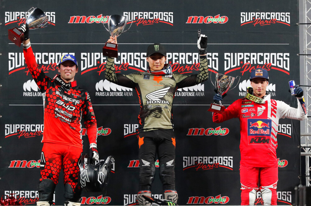 2023 Paris Supercross Results Cycle News