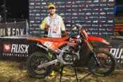 Dean Wilson at 2023 Australian Supercross Round Two