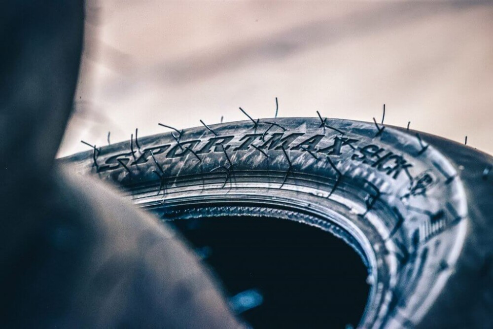 Dunlop Sportmax Slick tire