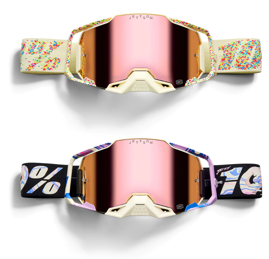 100% Armega Jett Lawrence LE Donut Goggles