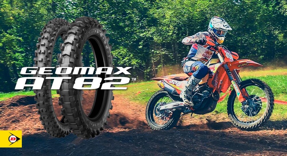 Dunlop Motorcycle Tires Introduces Geomax AT82 - Cycle News