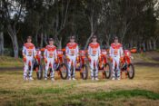 FMF KTM FACTORY RACING 2024. Photo by Simon Cudby