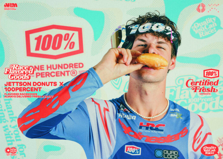 100% Armega Jett Lawrence LE Donut Goggles