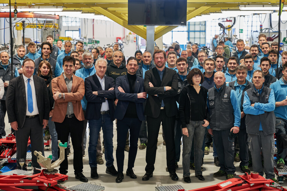 MV Agusta new production line staffers