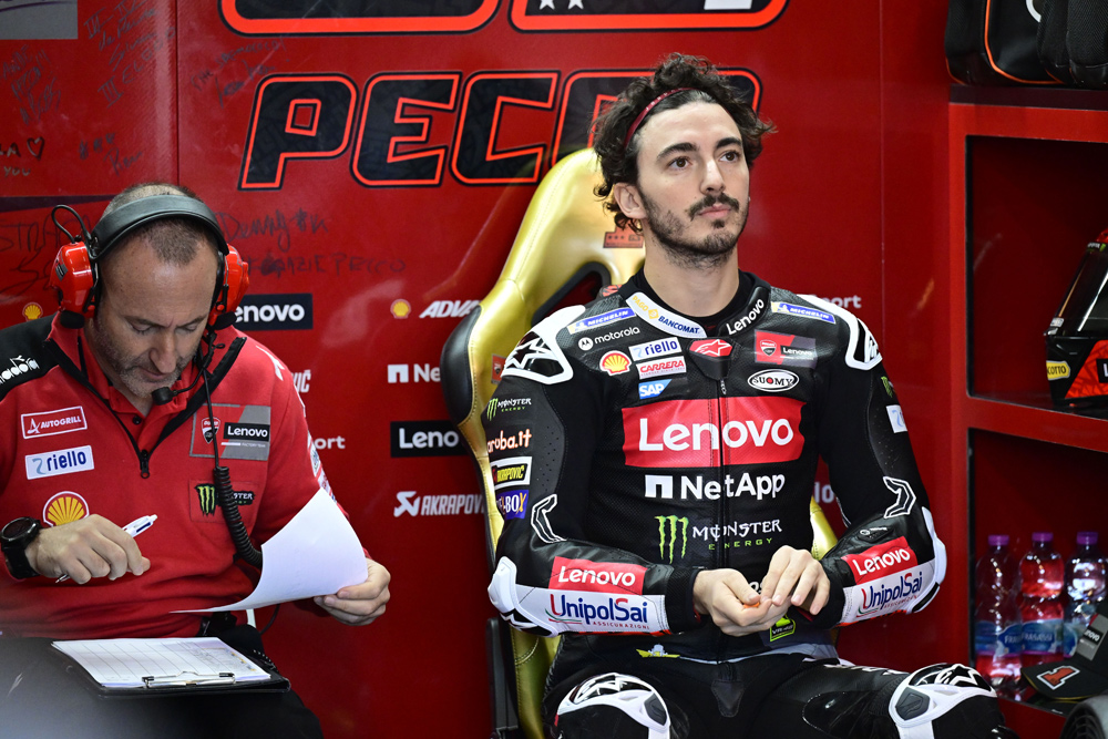 2023 MotoGP Champion Francesco “Pecco” Bagnaia Pecco Bagnaia in Paddock