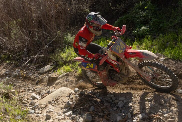 Tyler Lynn at 2024 Glen Helen WORCS Round 2