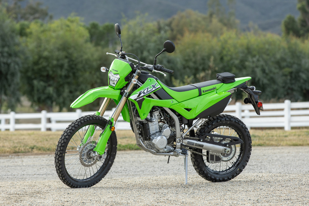 2024 Kawasaki KLX300 & KLX300SM Review Cycle News