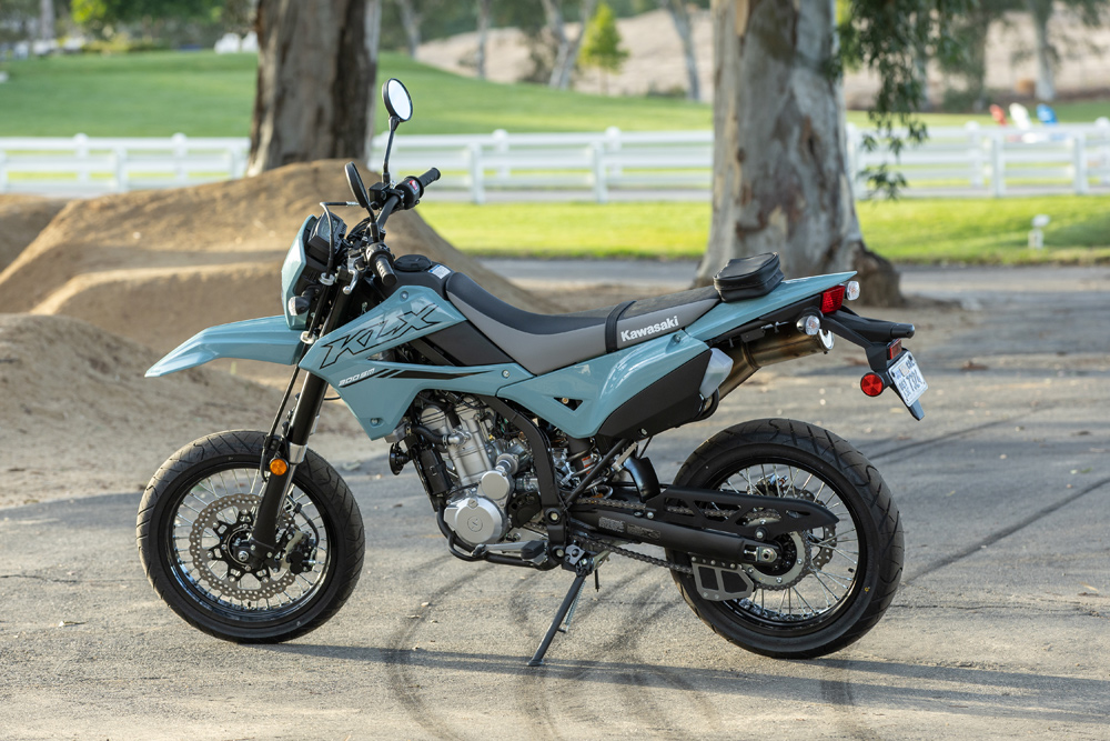 2024 Kawasaki KLX300 KLX300SM Review Cycle News