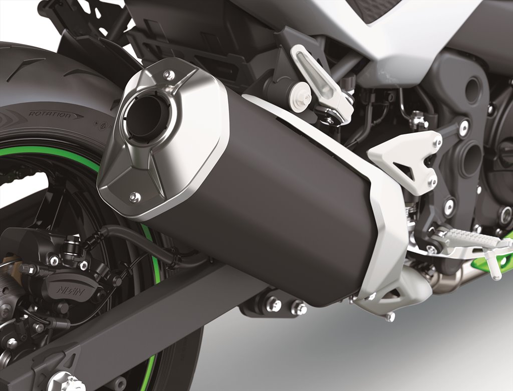 2024 Kawasaki Ninja 7 Hybrid ABS exhaust