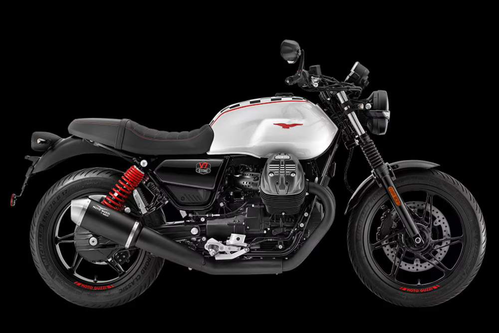 2024 Moto Guzzi V7 Stone Ten Roadster right side