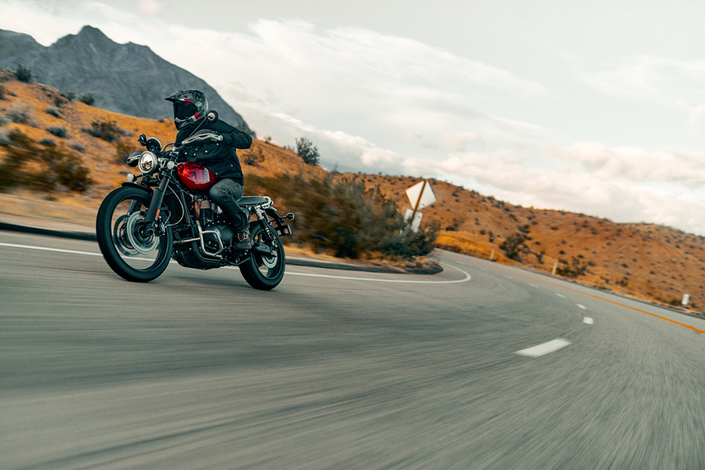 2024 Triumph Scrambler 1200 X action