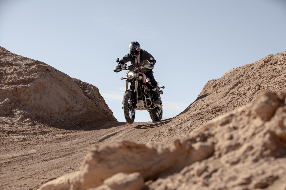 2024 Triumph Scrambler 1200 XE off-roading