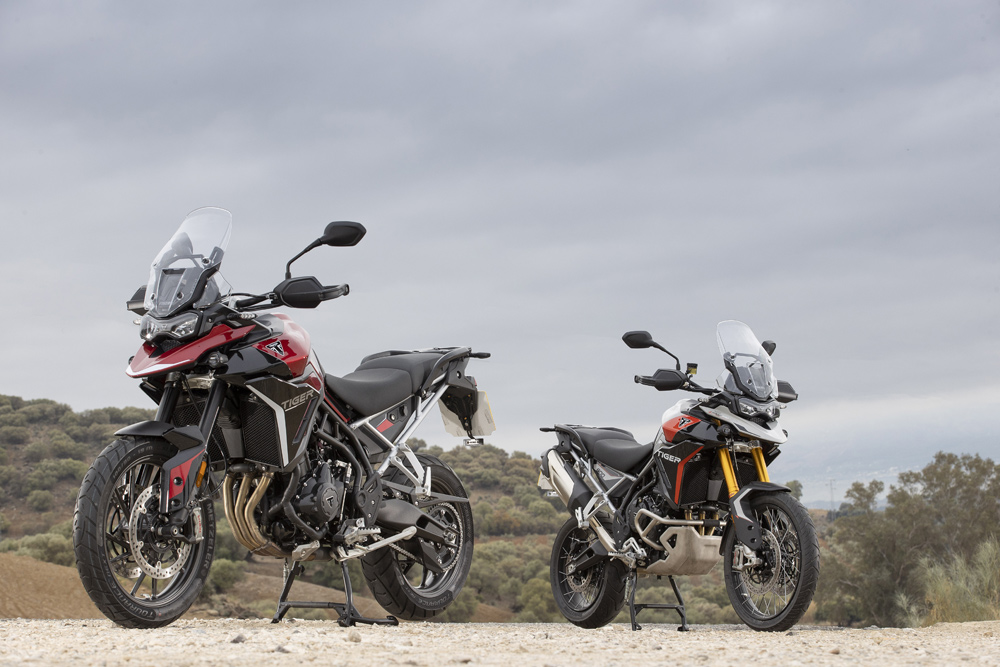 2024 Triumph Tiger 900 GT Pro and Tiger 900 Rally Pro ADV motorcycles
