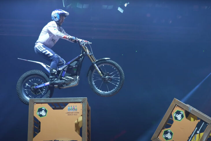 Electric Motion Trials exhibition in Montpellier